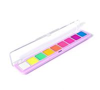 9 Colors Water Activated Professional Face Paint Glow Body Paint Glow In Dark Face Paint Black Light Body Paint