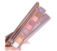 9-Colour Eyeshadow Palette | Pearlescent & Matte Finishes - Rich Pigmentation, Long-Lasting Wear, Fade-Proof & Travel-Friendly Design