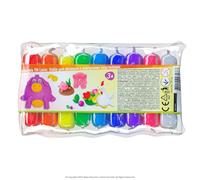 9 Colours ТМ Lovin Modeling Set, Premium Air Dry Clay for Sculpting - Colorful Modelling Kit - Ideal for Kids - Creative Projects and Sculptures
