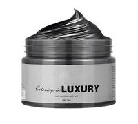 9 Colours Temporary Hair Wax Colour Wax Coloured Hair Dye Colour Wax Hair Gel Colour Washable Natural Instant Hair Wax Colour DIY Hair Clay Suitable for Children Boys and Girls Gothi (Black, One Size)