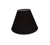 9" Coolie Ceiling Table Lamp Shade Black Cream Lt Blue Lt Green Navy Peach Red - Main Colour: Black