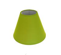 9" Coolie Ceiling Table Lamp Shade Black Cream Lt Blue Lt Green Navy Peach Red - Main Colour: Lime Green