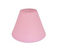 9" Coolie Ceiling Table Lamp Shade Black Cream Lt Blue Lt Green Navy Peach Red - Main Colour: Pink