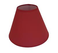 9" Coolie Ceiling Table Lamp Shade Black Cream Lt Blue Lt Green Navy Peach Red - Main Colour: Red