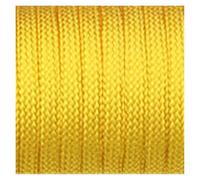 9-Core 650lb Paracord 5/15/31m Dia 4mm Tactical Survival Parachute Rope For DIY Making Lanyard Bracelet Tent(Yellow,15m)