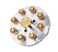 9 Cores Copper Home Kitchen Accessories Gas Cooking Nozzle Fierce Fire Oven Plate for Outdoor Home Kitchen
