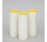 9-Day Long-Burning Candle - Pack of 3, White | Premium Unscented Candle for Memorials, Vigils, and Religious Ceremonies