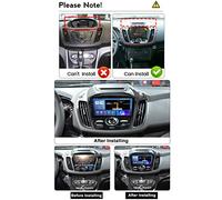 9" Double DIN Android 11 Car Navigation for Ford Kuga 2/Escape 3 (2013-2017) - Integrated CarPlay, Android Auto, FM/AM/RDS, DSP Multimedia Audio Stereo