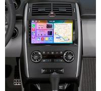 9" Double Din Car Stereo for Mercedes V-Class W639 2006-2014 w/CarPlay & Android Auto 2G+64G Android 13 Touchscreen FM/RDS Radio Player Bluetooth Car Stereo w/Backup Camera WiFi SWC Split Screen