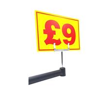 £9 Double Sided Correx Market Traders Price Sign Board Waterproof for Retail Display,Market Stalls