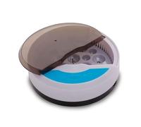 9 Egg Incubator with LED Hatching Light, Automatic Temperature Control 30-39.5°C, Circular Airflow, Manual Egg Turning for Chicken, Duck, and Small Bird Hatchery