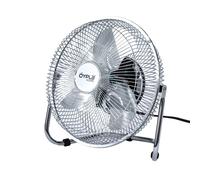 9" Electric Floor Fan Oypla Silver One Size