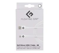 9 feet / 3 Meter long USB-C charging cable by FLOATING GRIP - 3M / 9 feet - Brig