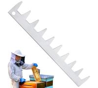 9 Frame Spacer for Bee Hive, 15x2" Rustproof Stainless Steel Frame Spacers, Corrosion Resist Spacing Hive Tool for Beekeeping Bee Frames Frames Tool
