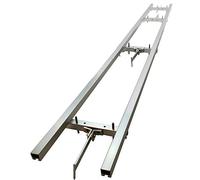 9 FT Rail Mill Guide System 3 Crossbar Kits Work with Chainsaw Mill