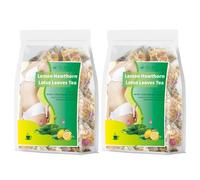 9-Herb Slimming & Detox Tea: Lemon, Hawthorn, Tangerine Peel & Rose Blend For Flat Abdomen & Weight Management (30 Bags)(2pcs)