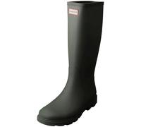 Hunter Men's Wellington Boots Downpour Tall Dark Olive UK 9