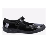 Hush Puppies Baby Girls Rosanna Patent Infant School Uniform Shoe, Black, 9 UK Child