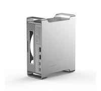 9-in-1 Alloy Docking Station for Mac Mini-M4 with USB 3.2 Technology, NVME SSD Support, and Interface for Efficient Connectivity