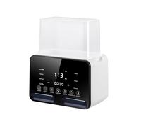 9-in-1 Baby Bottle Warmer, Double Bottle Sterilizer with LCD Warmer Display, Fast Baby Food Heating & Defrost, BPA-Free, Accurate Temperature Control for Breastmilk or Formula Warmer