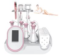 9-in-1 Body Sculpting Machine, Multipolar Skin Lift Radio Frequency Massager with Touch Screen Operation, Cellulite Reduction Device Removal Fat Burning Machine with Fliter(Red Light)