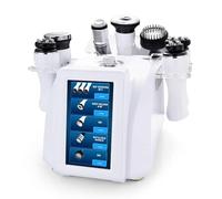 9 in 1 Facial Wrinkle Remove Beauty Machine RF 40K Cavitation Massage Body Shape Rotate Head Fat Remove Skin Tighten