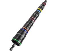 9 in 1 Flip Socket Set for Imp act Driver SAE Sizes 1/4 Reusable Durable Plastic Heavy Duty Easy Demolding Professional Results for Garden Path Patio Yard Walkway Landscaping for Home Improvement