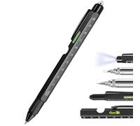 9-in-1 Multi Tool Pen Set - Perfect Gifts for Men, Ideal for Christmas, Birthdays & Secret Santa - Gadgets for Dad, Stocking Fillers & Unique Gifts for Men Who Have Everything