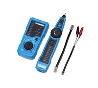 9 in 1 Network Cable Tester Kit, RJ45 RJ11 Wire Tracker Ethernet LAN Cable Tracer, Cat5 Cat6 Telephone Line Finder, Sensitivity Adjustable Continuity Check for Cable Collation, Line Testing
