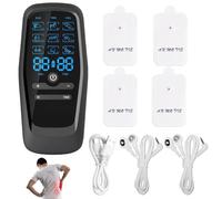 9-in-1 Period Simulator Machine for Men Blabk Labour Pain Simulator for Men,Period Pain Simulator for Men 9 Modes Electric Massager,Period Cramp Simulator for Pain Relief(with 4 Patches)