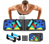 9-in-1 Push Up Board Multi-function Push Up Rack Core Strength Training Equipment Home Fitness
