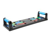 9-in-1 Push Up Board, Press-Up Board with Resistance Bands, Multi-Function Fitness Board for Chest, Arms, Shoulders, Home Gym Strength Training Equip