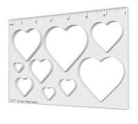 9 in 1 Router Templates for Woodworking Router Jig Template Heart Inlay Templates Decorative Templates