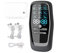 9-in-1 Tens Machine for Pain Relief,Period Simulator Machine for Men with 9 Massage Modes and 8 Replacement Pads Dual Channels for Muscle Back Shoulder Neck Leg Pain Relief
