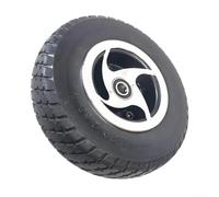 9 Inch 2.80/2.50-4 Solid Mobility Scooter Tire Polyurethane Heavy Duty Replacement Wheel with Aluminum Alloy Core Non-Pneumatic Anti-Slip Black for Electric Disability Vehicle