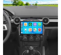 9 inch 2 Din Android 14 Car Stereo for Mazda MX-5 2006-2021, 4+64GB Touch Screen Display Radio Multimedia Player Head Unit with Carplay Android Auto GPS Navigation Bluetooth Wifi SWC Backup Cam