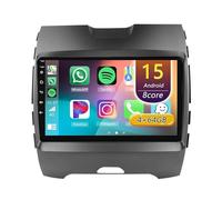 9 Inch 2 Din Android 15 Car Radio,for Ford Edge Ranger 2015-2018 With Wireless Carplay AHD Backup Camera Bluetooth GPS Navigation Swc FM Radio WIFI Voice Control(E 8core(8G+128G))