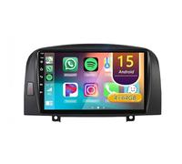 9 inch 2 Din Android 15 Car Radio,for Hyundai Sonata NF 2004-2008,with Carplay AHD Backup Camera Bluetooth GPS Steering Wheel Controls FM Radio WIFI Voice control(A 4core (2G+32G))