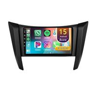 9 Inch 2 Din Android 15 Car Radio,for Nissan Navara Frontier 2017-2021 With Wireless Carplay AHD Backup Camera Bluetooth Gps Swc FM Radio WIFI Voice Control(A 4core (2G+32G))