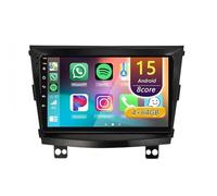 9 Inch 2 Din Android 15 Car Radio,for SsangYong Tivolan Tivoli 2014-2017 With Wireless Carplay AHD Backup Camera Bluetooth Navigation Swc FM Radio WIFI Voice Control(B 4core(4G+64G))