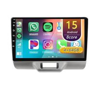 9 Inch 2 Din Android 15 Car Radio,for Suzuki Every 2016 With Wireless Carplay AHD Backup Camera Bluetooth Navigation Swc FM Radio WIFI Voice Control(B 4core(4G+64G))