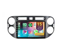 9 Inch 2 Din Android 15 Car Radio,for VW Volkswagen Tiguan 1 NF 2006-2016 With Wireless Carplay AHD Backup Camera Bluetooth GPS Navigation Swc FM Radio WIFI Voice Control(A.,A 4core (2G+32G))