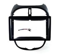 9 Inch 2 Din Car Dashboard DVD Radio Panel Frame Navigation Panel Android For Peugeot 206 2000-2010 CFCPKOYOZD(Frame cable)