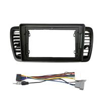 9 Inch 2 Din Car Stereo Radio Fascia Dash Player DVD Adapter Frame Panel Left Steering Wheel For Subaru For Outback For Legacy 2004-2009(Frame-cord)