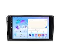 9 inch 2 Din CarPlay Car Stereo Android 14 Touch Screen Car Stereo for Mercedes ML W164 GL GL320 X164 GL350 GL450 2005-2012 with Bluetooth AHD Backup Camera GPS Navigation SWC(H1 2G+32G)