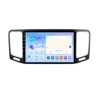 9 inch 2 Din CarPlay Car Stereo Android 14 Touch Screen Car Stereo for Volkswagen Sharan 2012 2013-2018 with AHD Backup Camera GPS Navigation Steering Wheel Controls(A2 2G+32G)