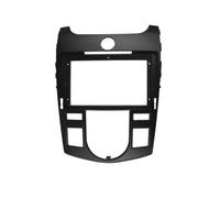 9 Inch 2 Din For KIA For Forte For Coupe For Cerato 09-12 Fascia Stereo Audio Frame Big Screen Android Player Dash Mount Trim Kit Car Radio Fascia(MT-black,Frame cord)