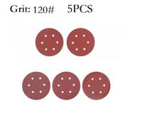 9 Inch 225mm Sanding Discs 6 Hole 40-2000 Grit Aluminium Oxide Hook and Loop Abrasive for Wood Metal Stone Polishing, 5 Pcs