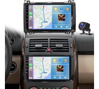 9 Inch 4G+64G Android 13 Car Stereo for Mercedes-Benz A B Class W169 W245 2004-2012 for Vito Viano 2006-2014 Car Radio with Wireless CarPlay Android Auto GPS WiFi Bluetooth FM/RDS Camera