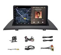 9-Inch Android 10.0 GPS Navigation for X3 E83 (2004-2012) - 4G WiFi, Bluetooth, Touch Screen, IPS Display, Voice Control, AM/FM/RDS, USB/AUX, Includes Rear Camera